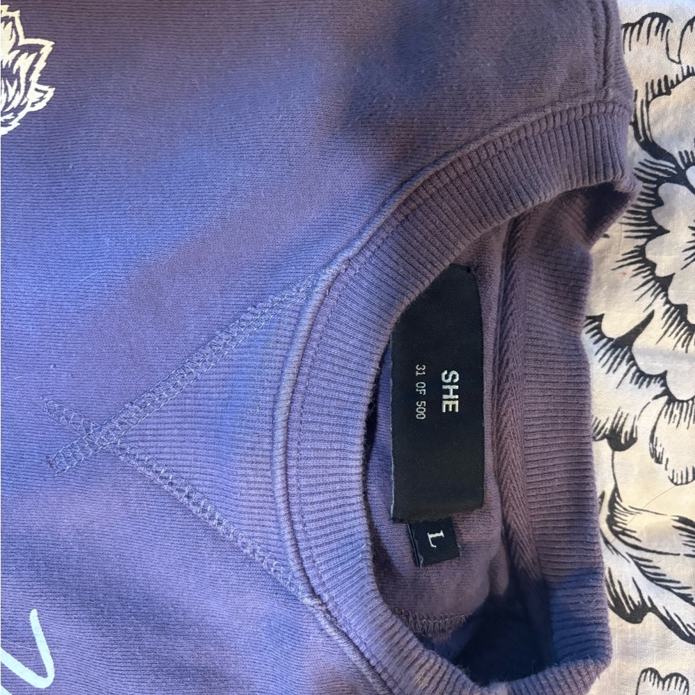 Darc Sport Purple Women's Crew Neck Sweater